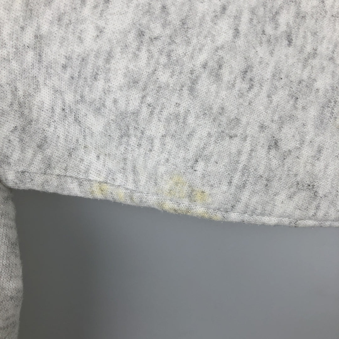 90'S Lee College Sweatshirt, Made in USA, Men's L, Vintage cotton gray type Vintage Second Hand