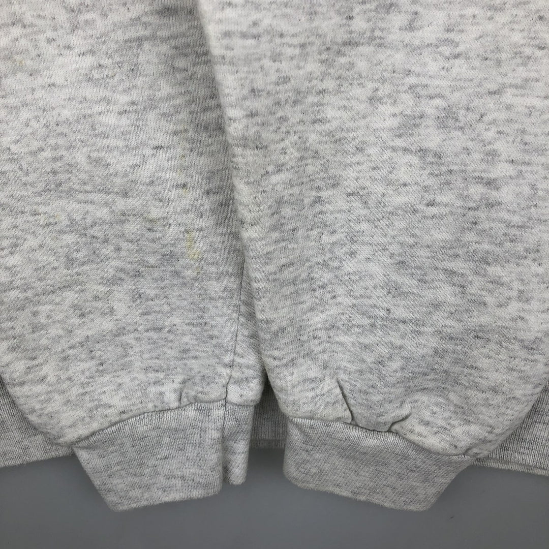 90'S Lee College Sweatshirt, Made in USA, Men's L, Vintage cotton gray type Vintage Second Hand