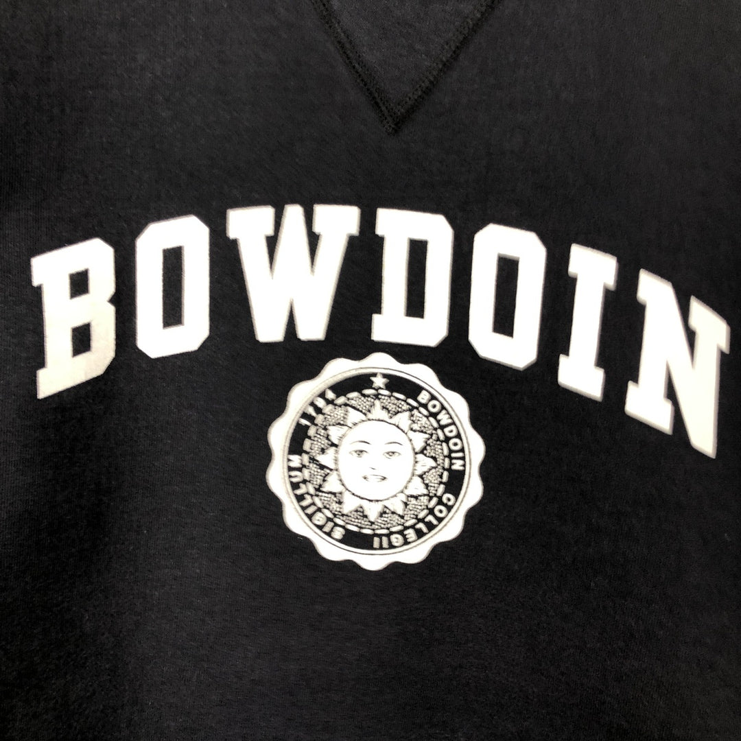 90'S Russell PRO COTTON Print College Sweatshirt, Made in USA, Men's XL (approx.) Vintage cotton black type Vintage Second Hand