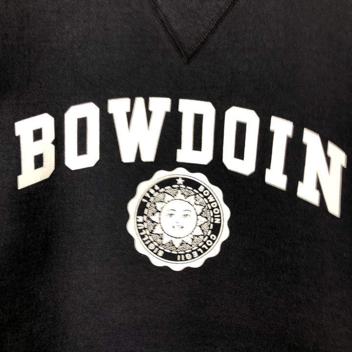 90'S Russell PRO COTTON Print College Sweatshirt, Made in USA, Men's XL (approx.) Vintage cotton black type Vintage Second Hand