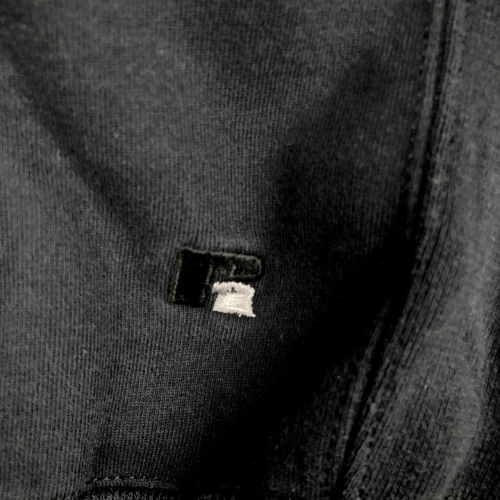 90'S Russell PRO COTTON Print College Sweatshirt, Made in USA, Men's XL (approx.) Vintage cotton black type Vintage Second Hand