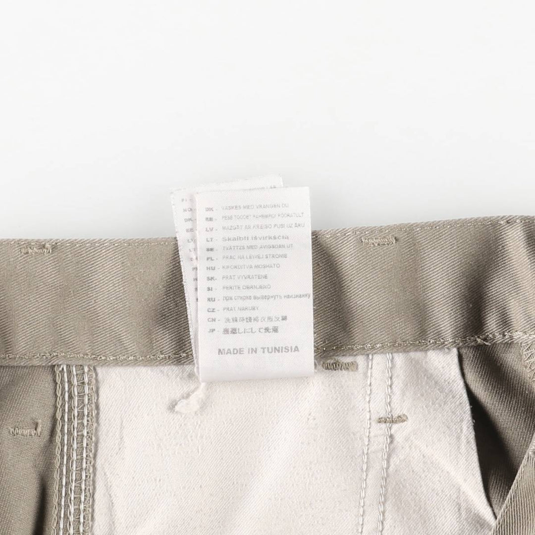 Carhartt work shorts, men's size W30 (approx.) polyester Beige type Vintage Second Hand