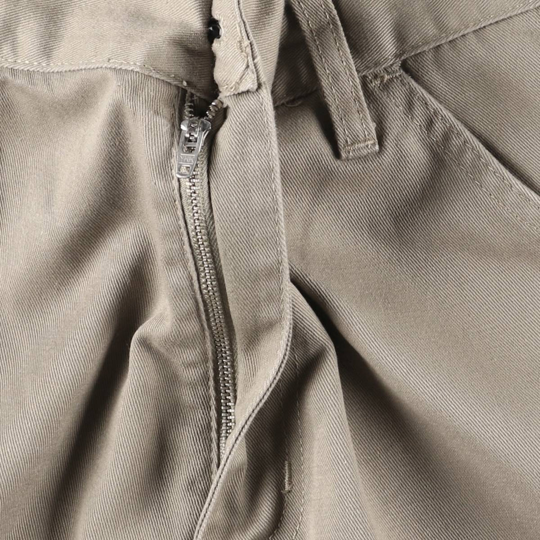 Carhartt work shorts, men's size W30 (approx.) polyester Beige type Vintage Second Hand