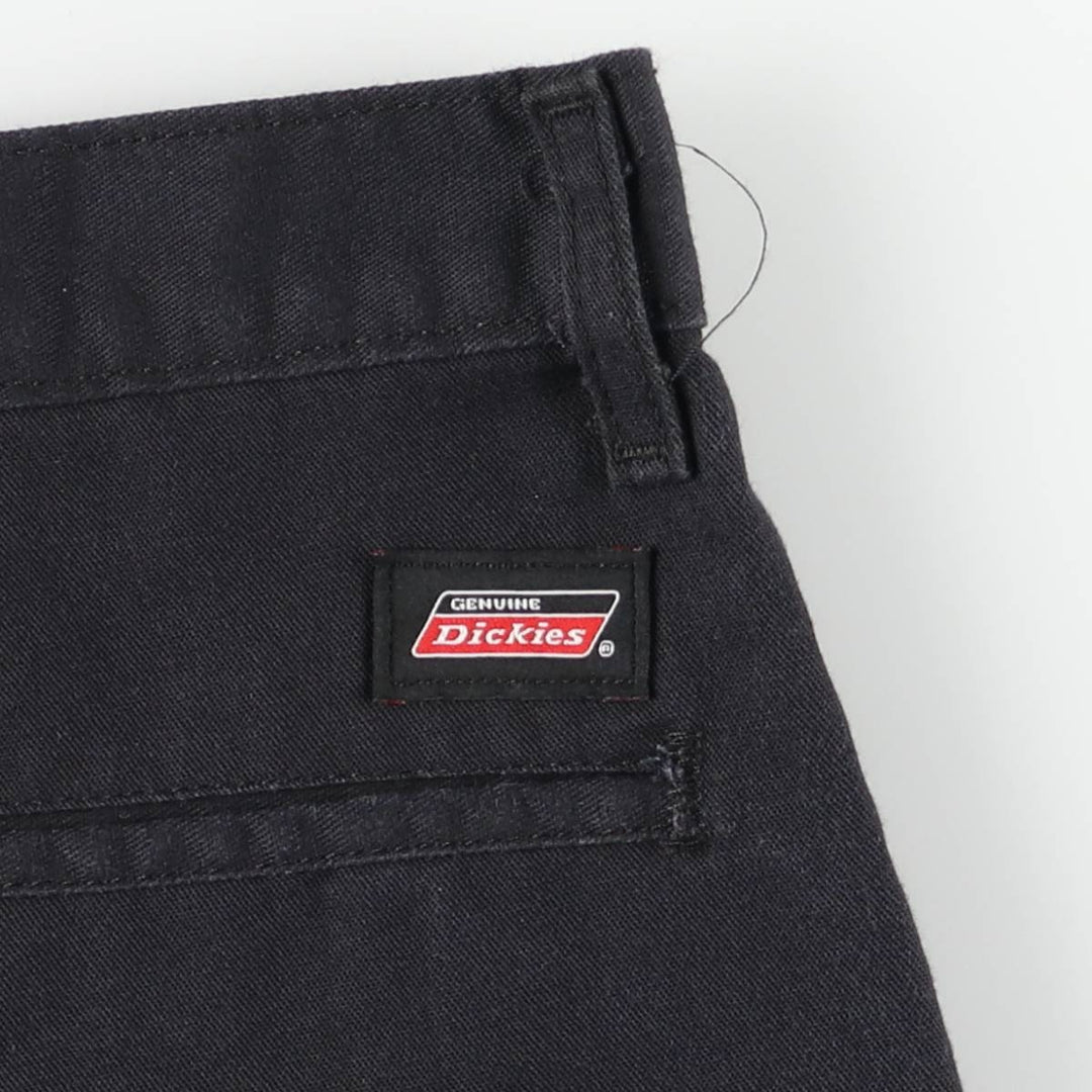 Dickies Work Shorts, Half Pants, Men's, W37 equivalent polyester black type Vintage Second Hand