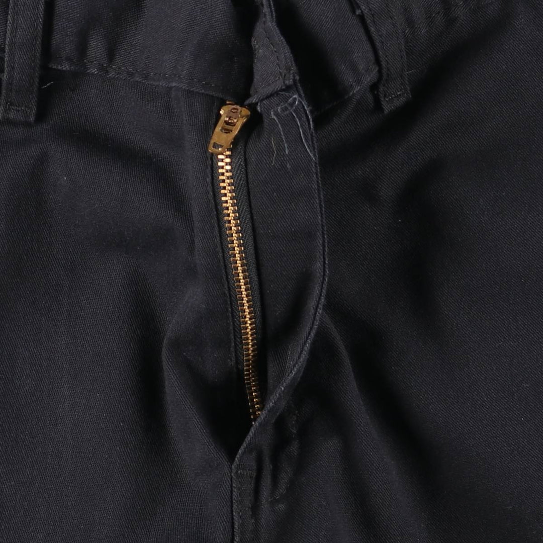 Dickies Work Shorts, Half Pants, Men's, W37 equivalent polyester black type Vintage Second Hand
