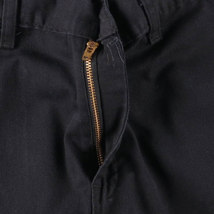 Dickies Work Shorts, Half Pants, Men's, W37 equivalent polyester black type Vintage Second Hand