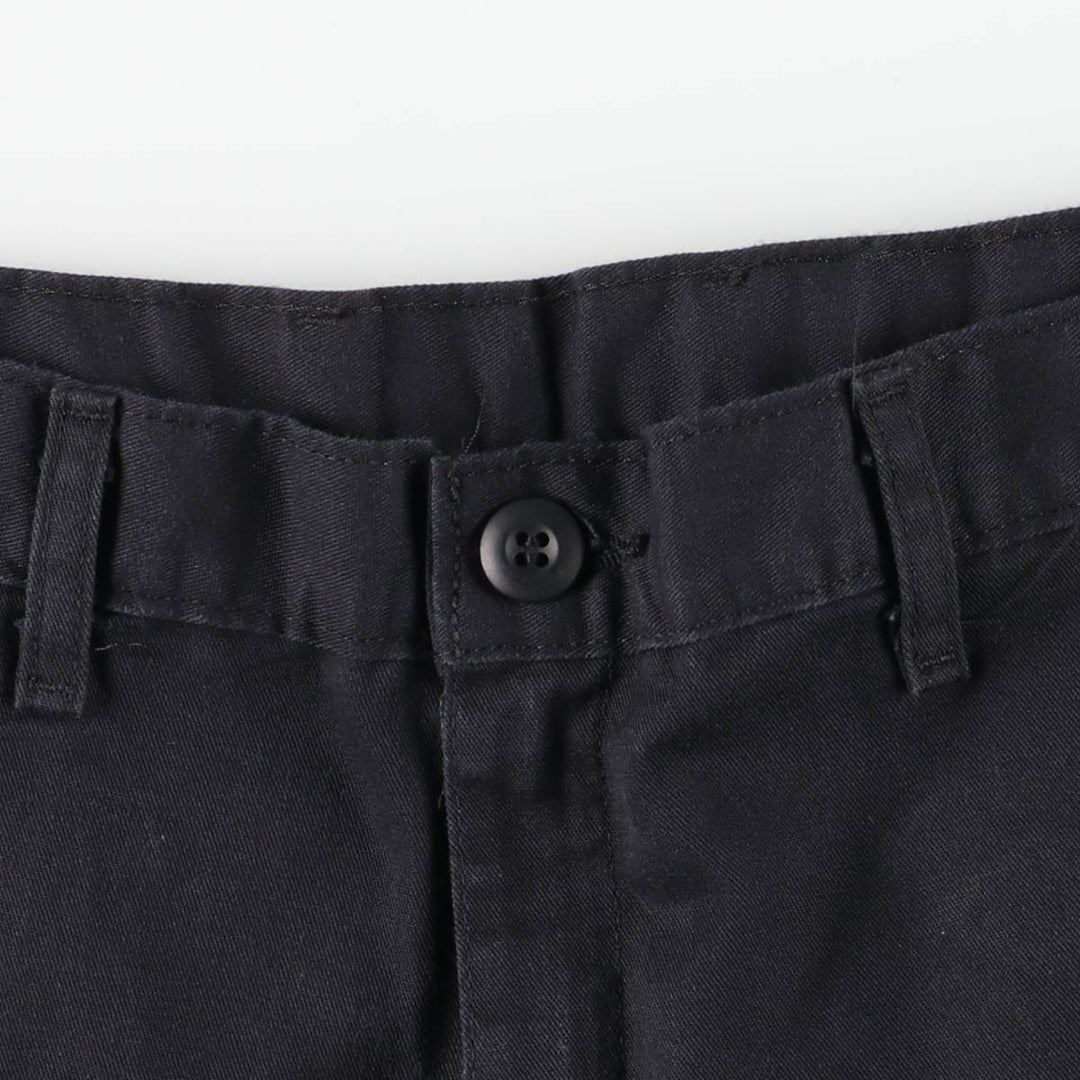 Dickies Work Shorts, Half Pants, Men's, W37 equivalent polyester black type Vintage Second Hand