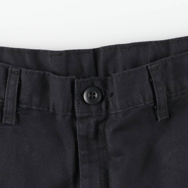 Dickies Work Shorts, Half Pants, Men's, W37 equivalent polyester black type Vintage Second Hand
