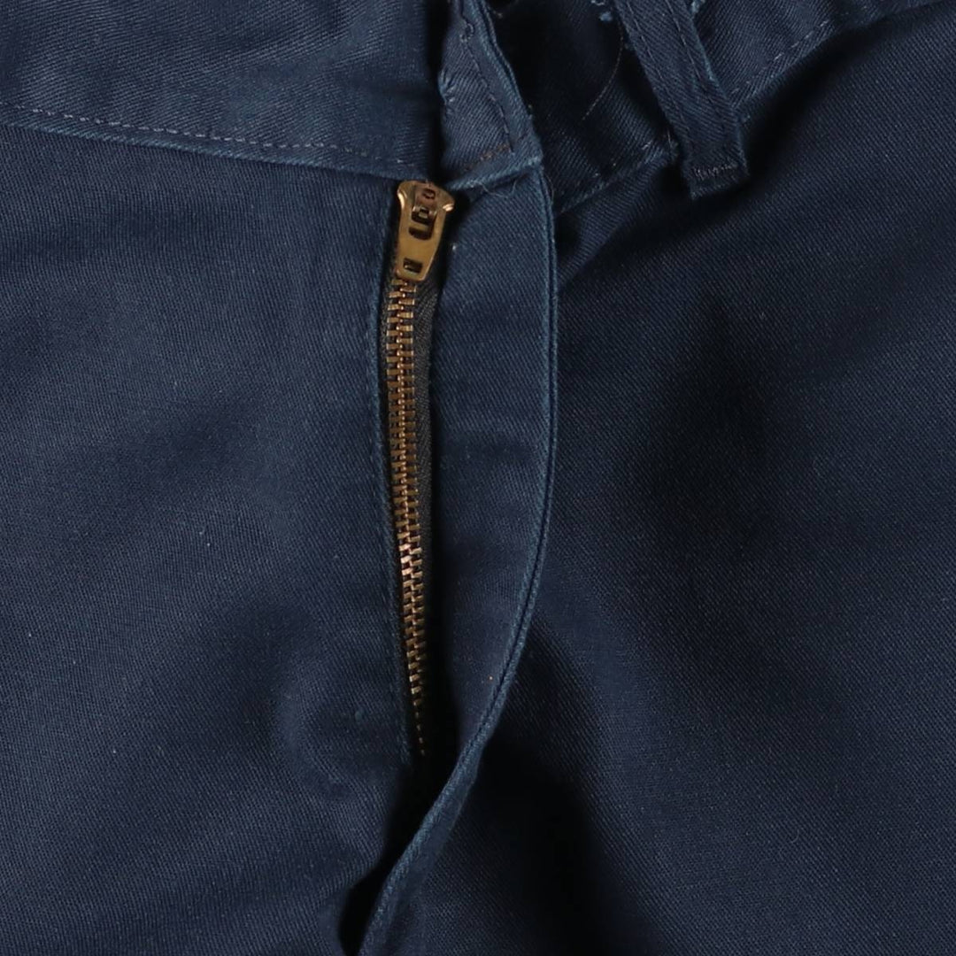 Dickies work shorts, men's size W38 (approx.) polyester navy blue type Vintage Second Hand