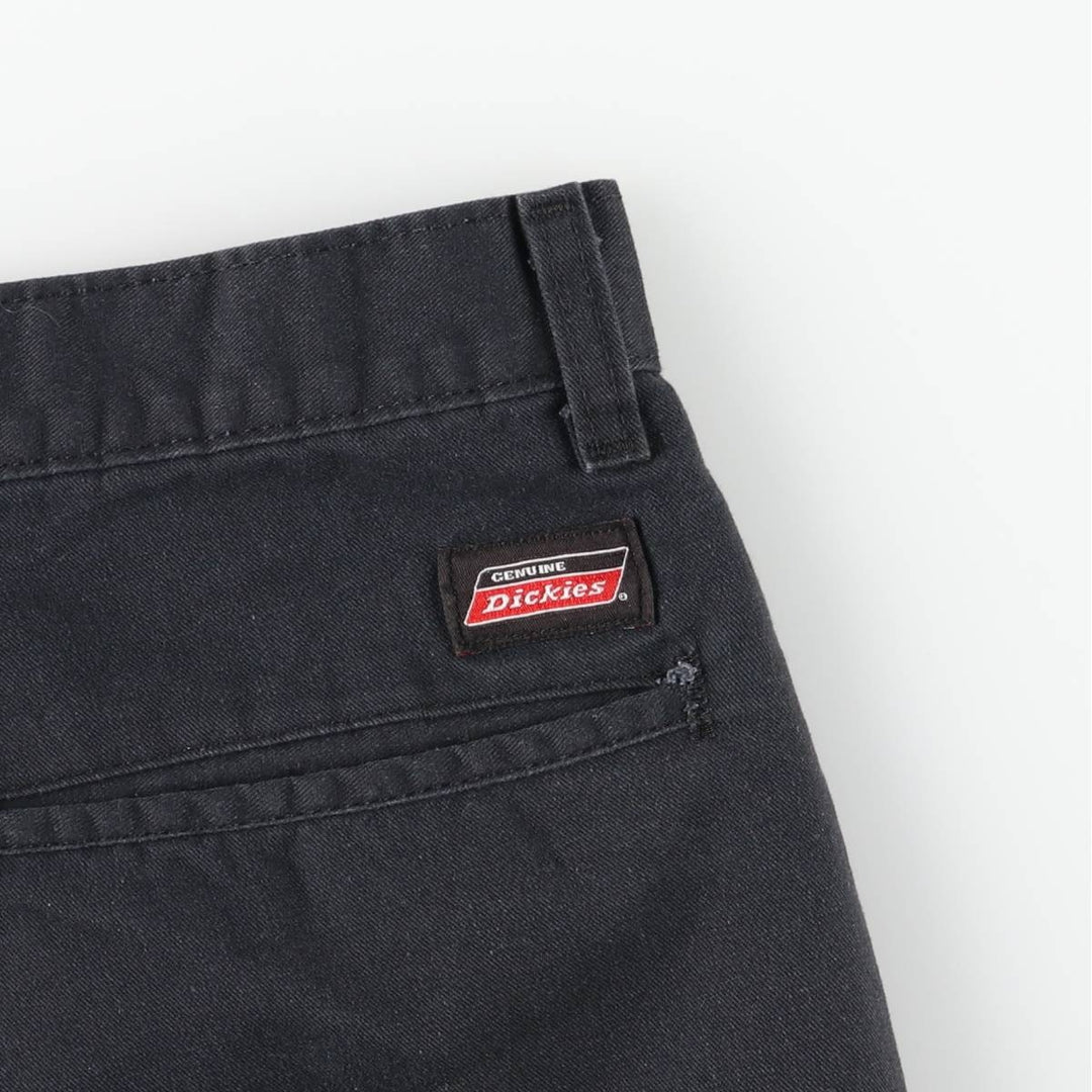 Dickies Work Shorts, Half Pants, Men's, W33 equivalent polyester black type Vintage Second Hand