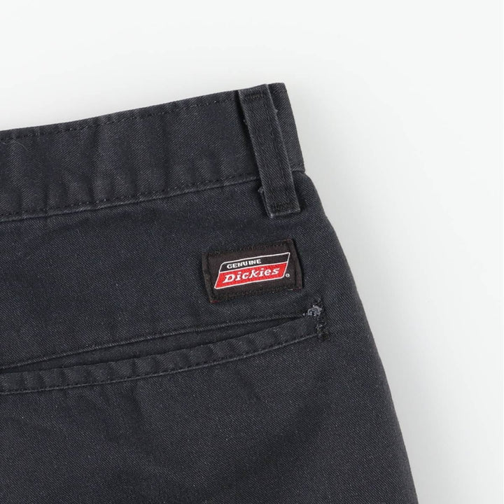 Dickies Work Shorts, Half Pants, Men's, W33 equivalent polyester black type Vintage Second Hand