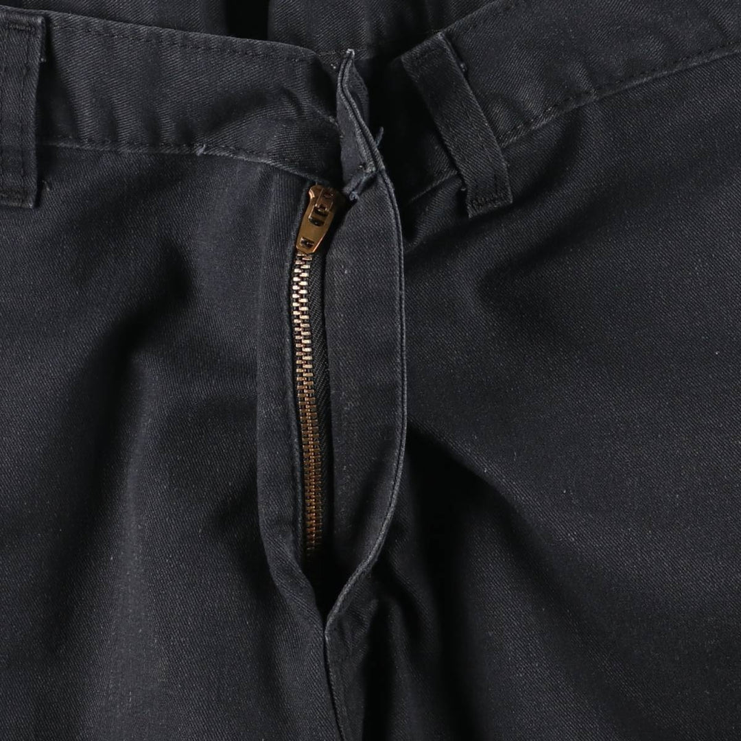Dickies Work Shorts, Half Pants, Men's, W33 equivalent polyester black type Vintage Second Hand