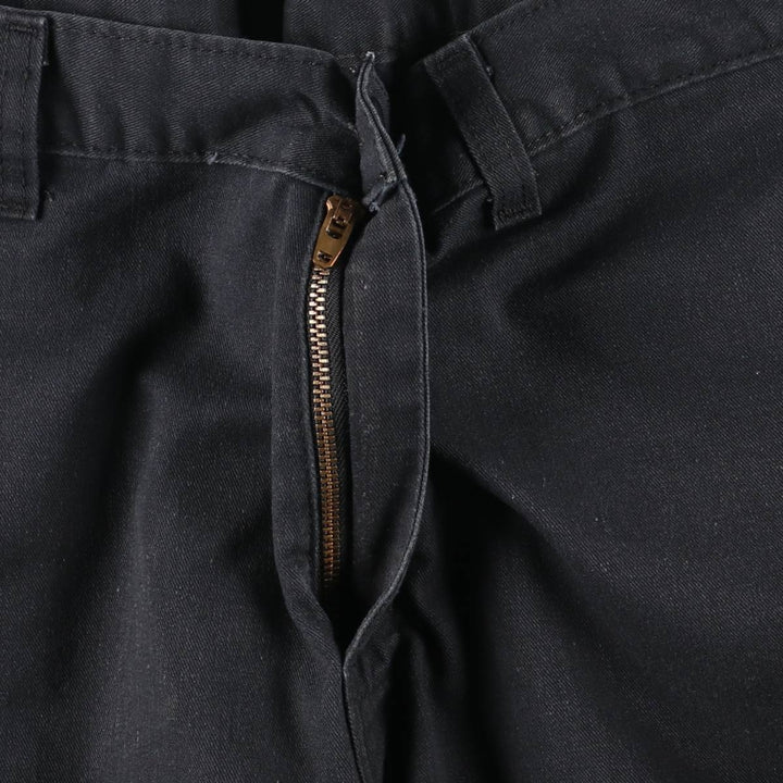 Dickies Work Shorts, Half Pants, Men's, W33 equivalent polyester black type Vintage Second Hand
