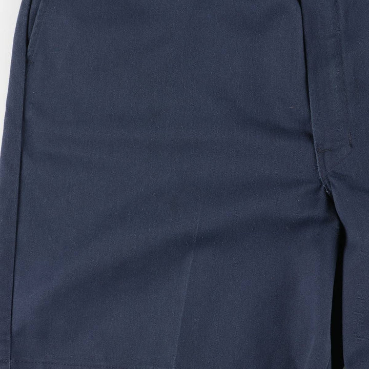 Dickies Work Shorts Short Pants Men's W37 polyester navy blue type Vintage Second Hand