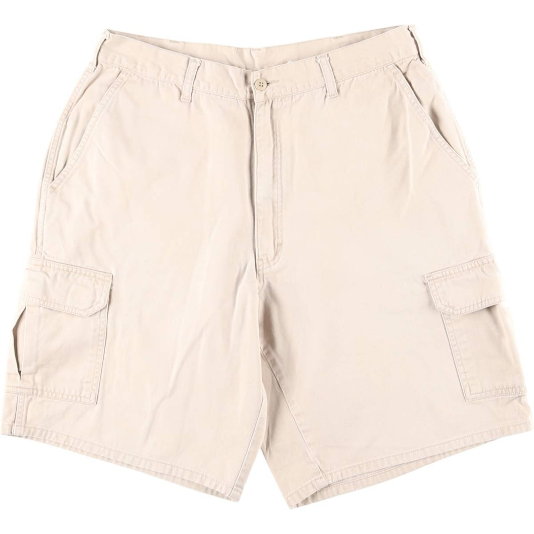 Dickies cargo shorts, men's size W31 (approx.) unclear pale white type Vintage Second Hand