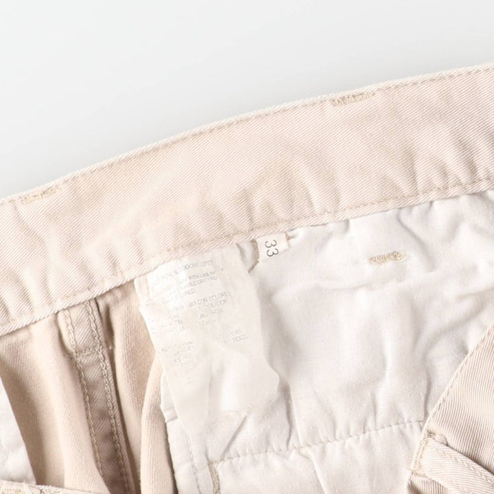 Dickies cargo shorts, men's size W31 (approx.) unclear pale white type Vintage Second Hand