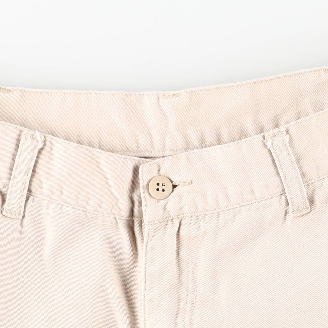 Dickies cargo shorts, men's size W31 (approx.) unclear pale white type Vintage Second Hand