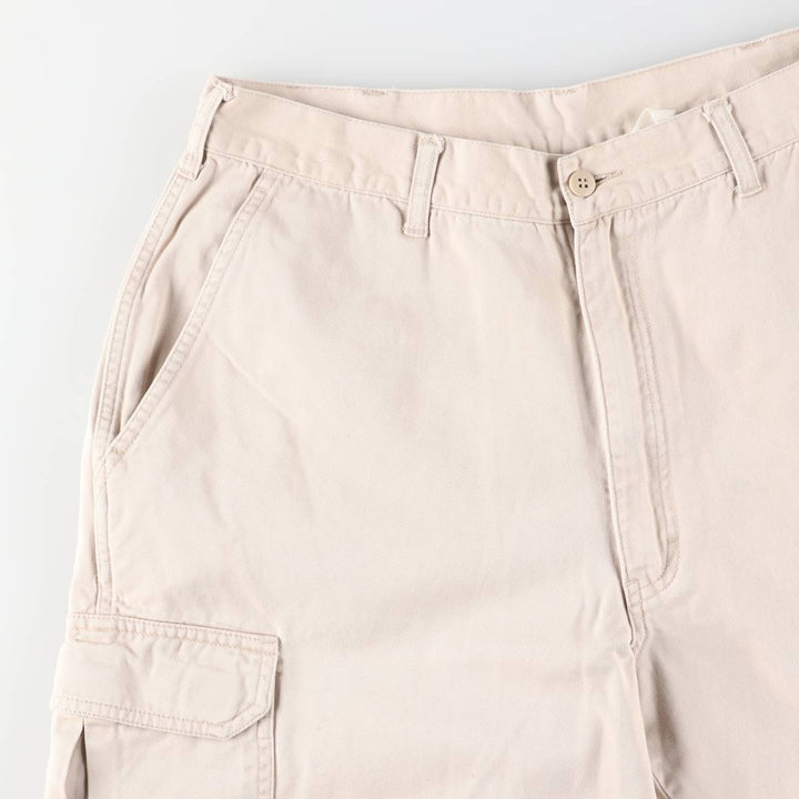 Dickies cargo shorts, men's size W31 (approx.) unclear pale white type Vintage Second Hand