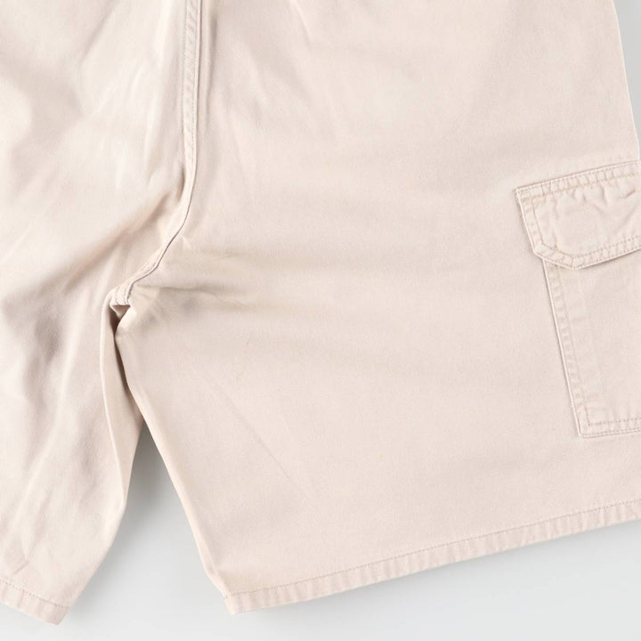 Dickies cargo shorts, men's size W31 (approx.) unclear pale white type Vintage Second Hand