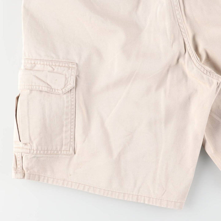 Dickies cargo shorts, men's size W31 (approx.) unclear pale white type Vintage Second Hand