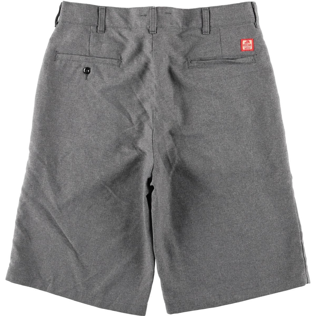 Red Kap VANS work shorts, men's size W34 (approx.) polyester gray type Vintage Second Hand