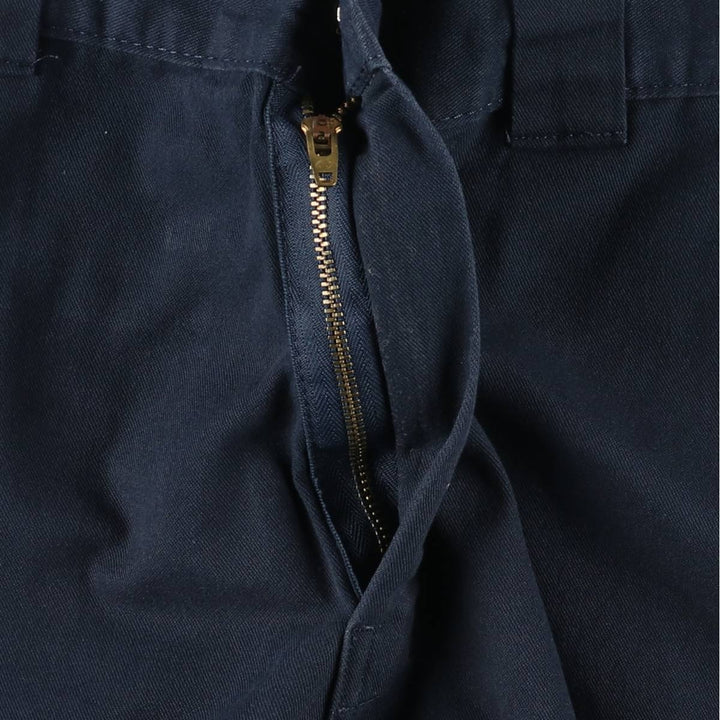 Dickies Work Shorts, Half Pants, Men's, W36 equivalent polyester navy blue type Vintage Second Hand