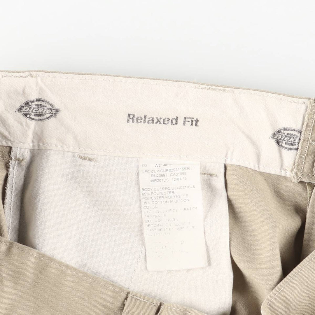 Dickies Relaxed Fit Cargo Shorts (Men's, equivalent to W34) unclear Beige type Vintage Second Hand