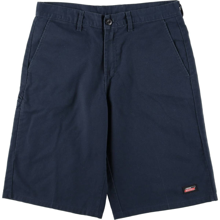 Dickies Work Shorts, Half Pants, Men's, W34 equivalent unclear navy blue type Vintage Second Hand