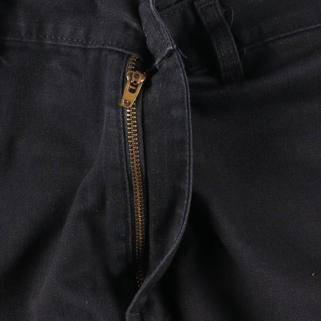 Dickies Work Shorts, Half Pants, Men's, W35 equivalent polyester black type Vintage Second Hand