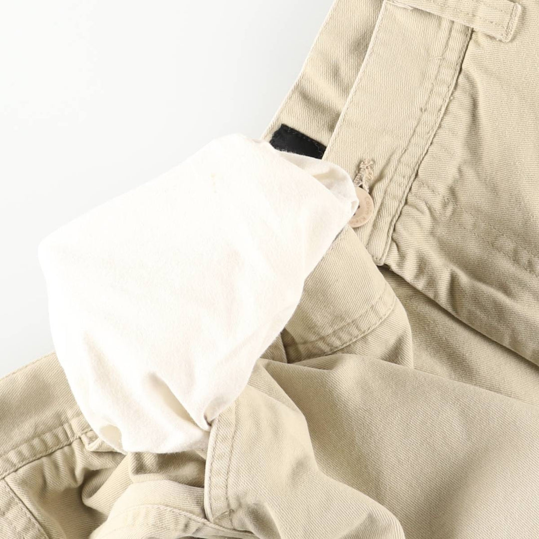 Calvin Klein cargo shorts, men's size W36 (approx.). cotton Beige type Vintage Second Hand