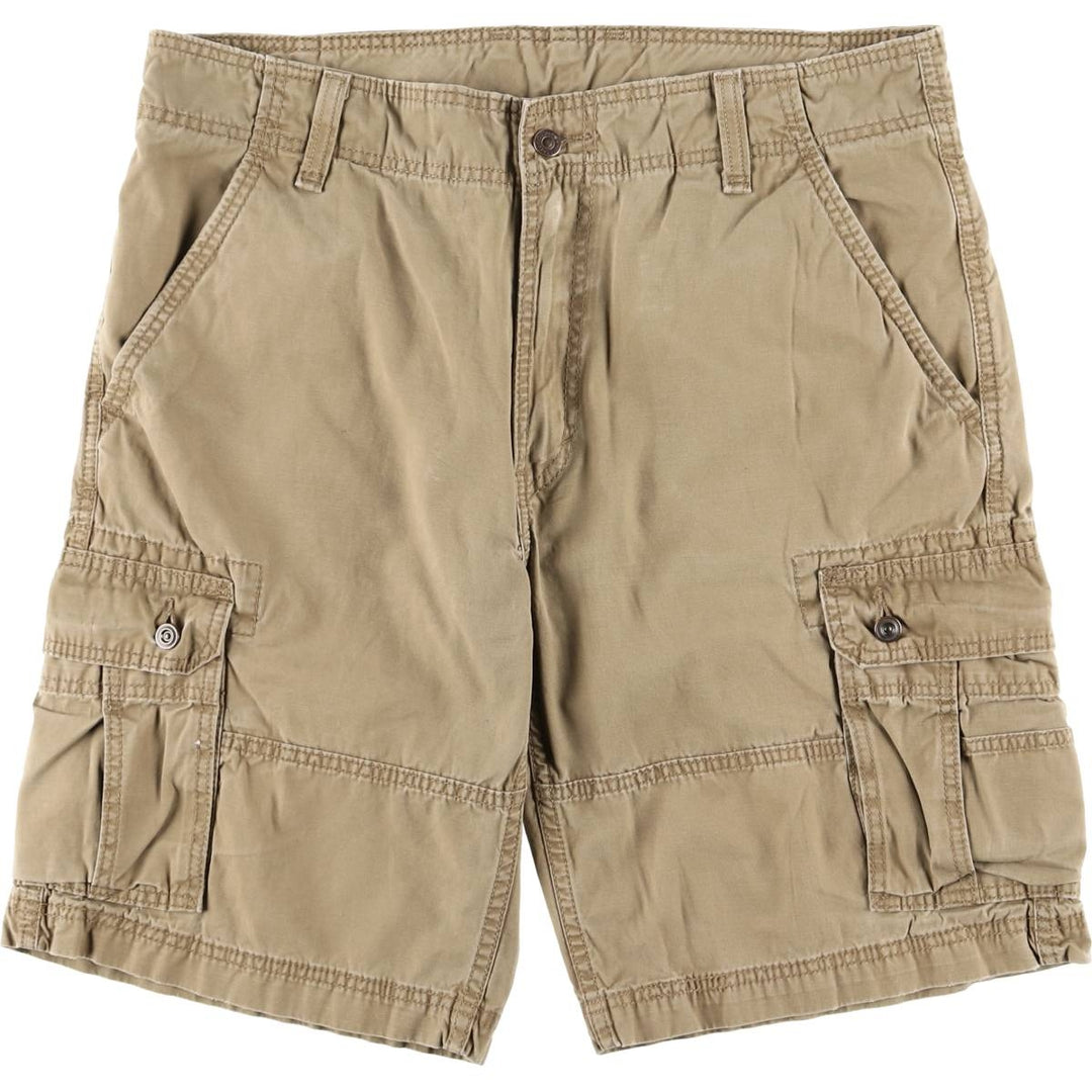 Levi's cargo shorts, men's size W36 (approx.). cotton Khaki type Vintage Second Hand