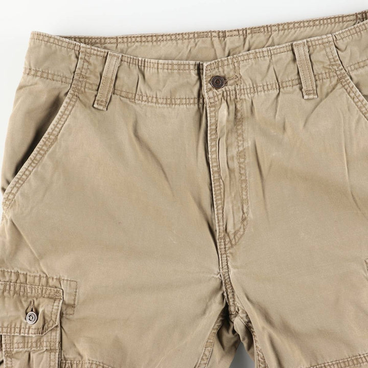 Levi's cargo shorts, men's size W36 (approx.). cotton Khaki type Vintage Second Hand