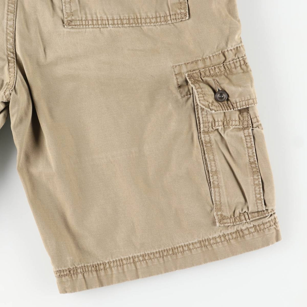 Levi's cargo shorts, men's size W36 (approx.). cotton Khaki type Vintage Second Hand