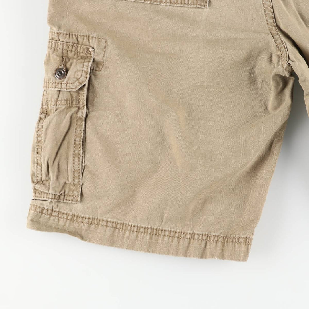 Levi's cargo shorts, men's size W36 (approx.). cotton Khaki type Vintage Second Hand