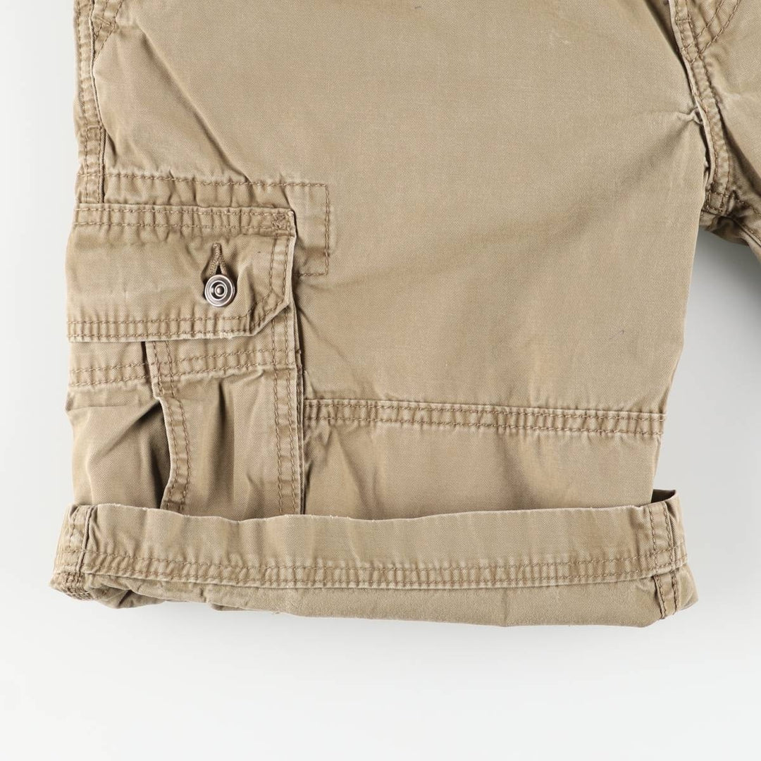 Levi's cargo shorts, men's size W36 (approx.). cotton Khaki type Vintage Second Hand