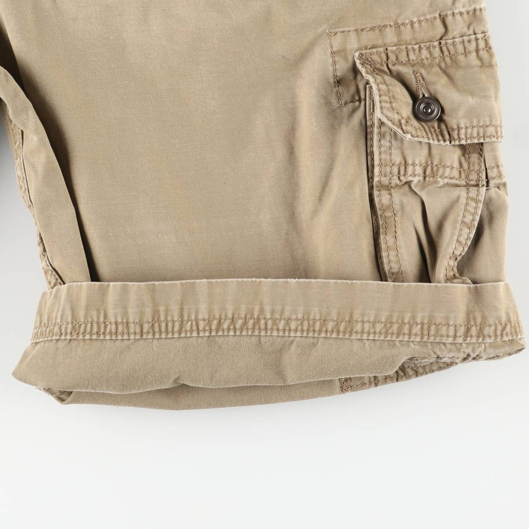 Levi's cargo shorts, men's size W36 (approx.). cotton Khaki type Vintage Second Hand