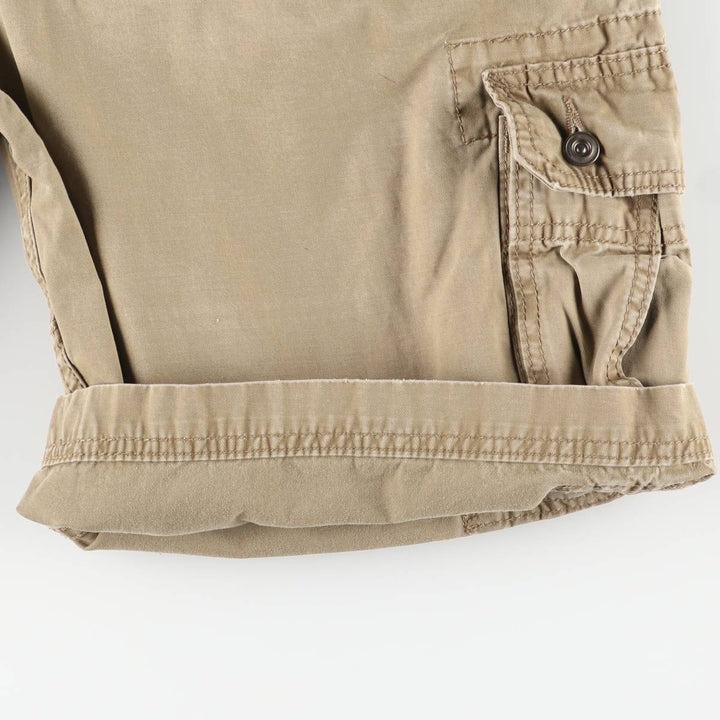 Levi's cargo shorts, men's size W36 (approx.). cotton Khaki type Vintage Second Hand