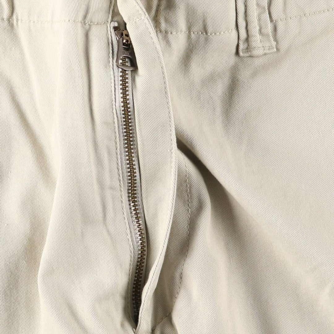 Ralph Lauren POLO RALPH LAUREN Relaxed Fit Chino Shorts, Cargo Pockets, Men's Size W31 (approx.) cotton Khaki type beige Vintage Second Hand