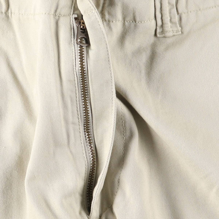 Ralph Lauren POLO RALPH LAUREN Relaxed Fit Chino Shorts, Cargo Pockets, Men's Size W31 (approx.) cotton Khaki type beige Vintage Second Hand