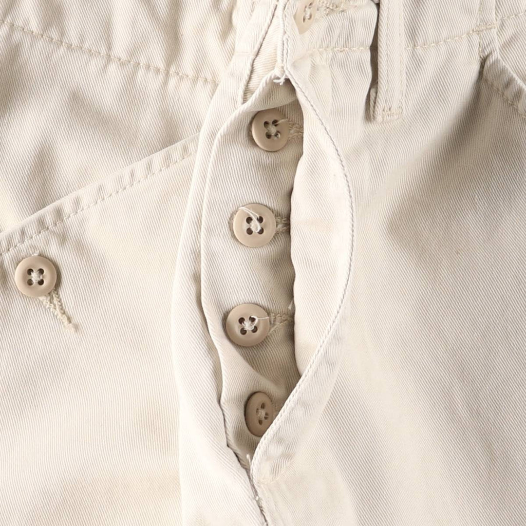 Ralph Lauren POLO JEANS COMPANY cargo shorts, men's size W31 (approx.). cotton Khaki type beige Vintage Second Hand
