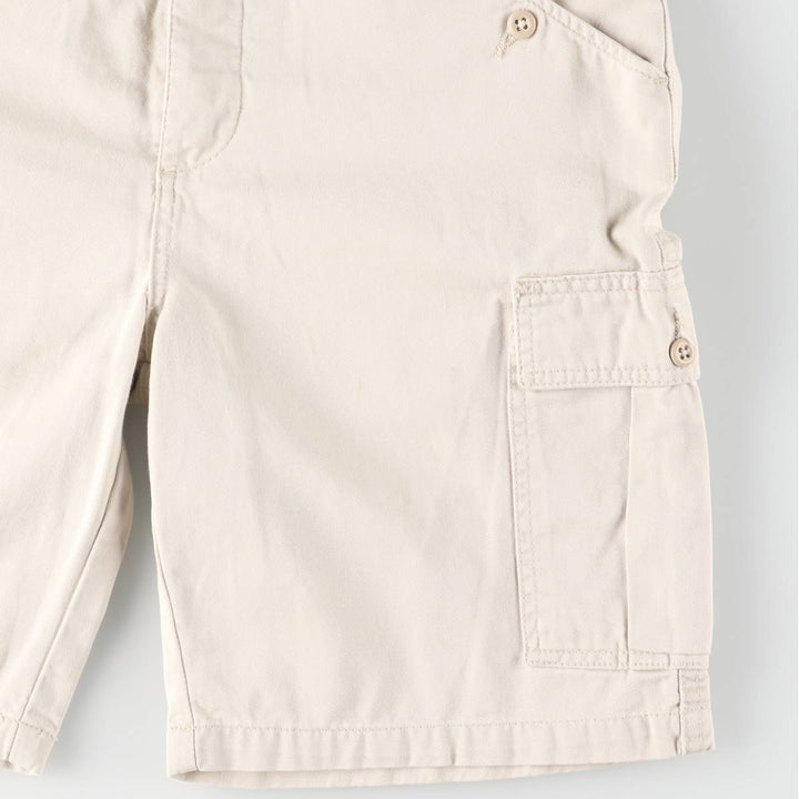 Ralph Lauren POLO JEANS COMPANY cargo shorts, men's size W31 (approx.). cotton Khaki type beige Vintage Second Hand