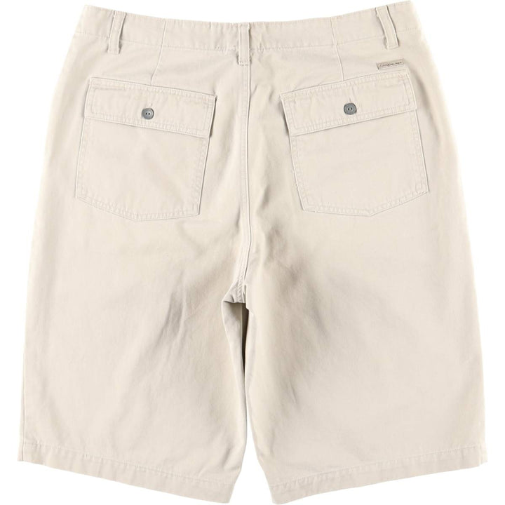 90s-00'S Calvin Klein Jeans Chino Shorts, Men's W36 (approx.), Vintage cotton Beige type Vintage Second Hand