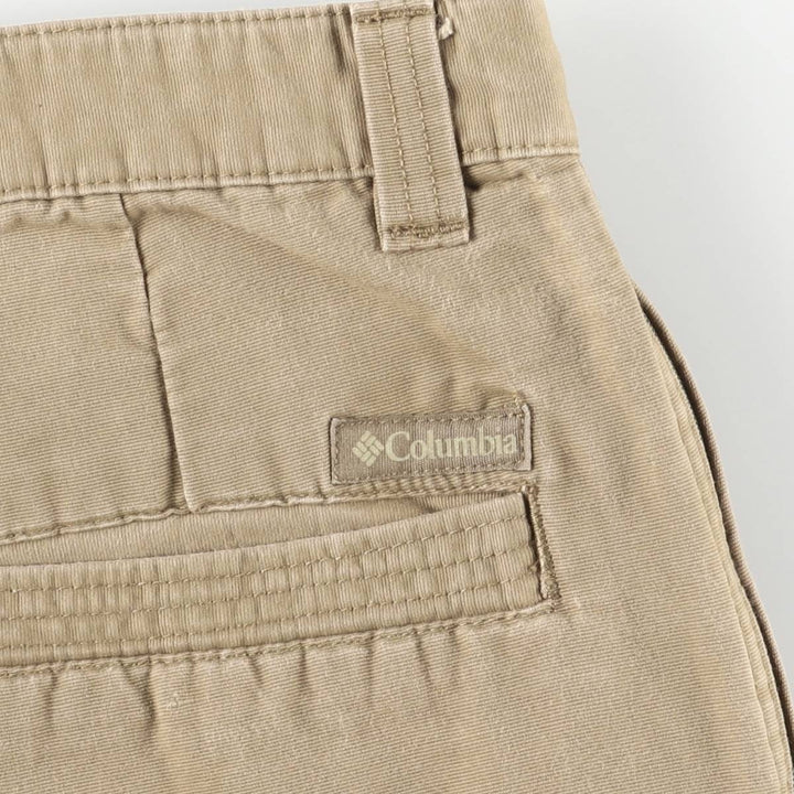 Columbia chino pants from the 2000s, men's size W36 (approx.) cotton Khaki type beige Vintage Second Hand
