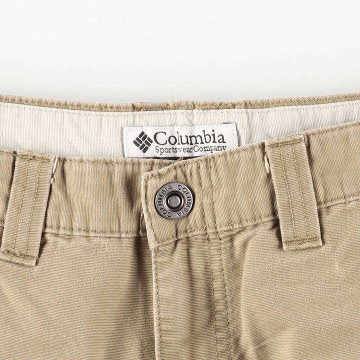 Columbia chino pants from the 2000s, men's size W36 (approx.) cotton Khaki type beige Vintage Second Hand