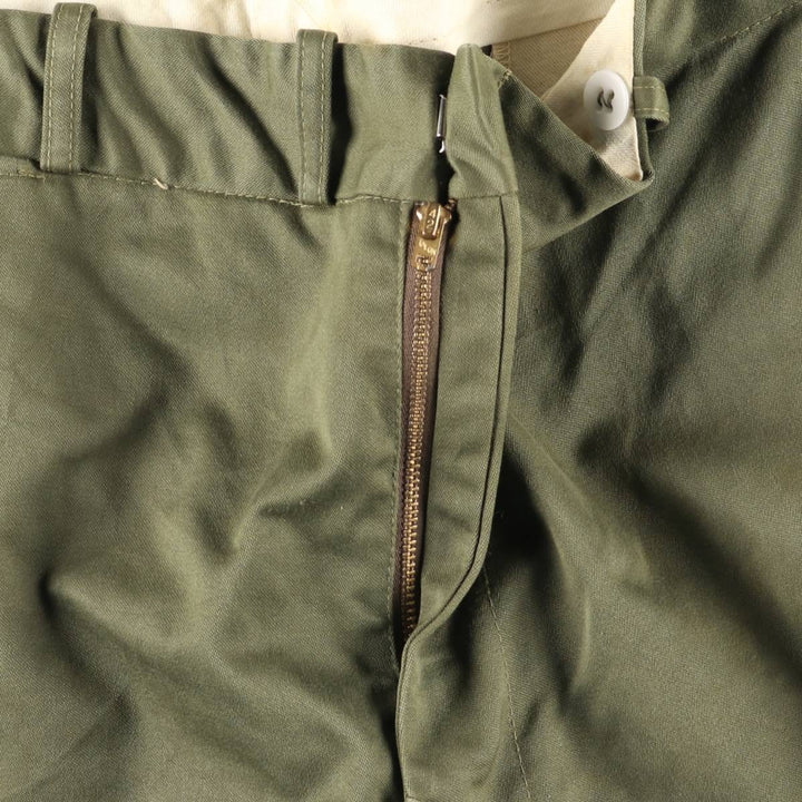 Big Size 1960s-era DUKS BAC Montana Cloth Hunting Pants, Men's W41 (approx.), Vintage unclear Khaki type Vintage Second Hand