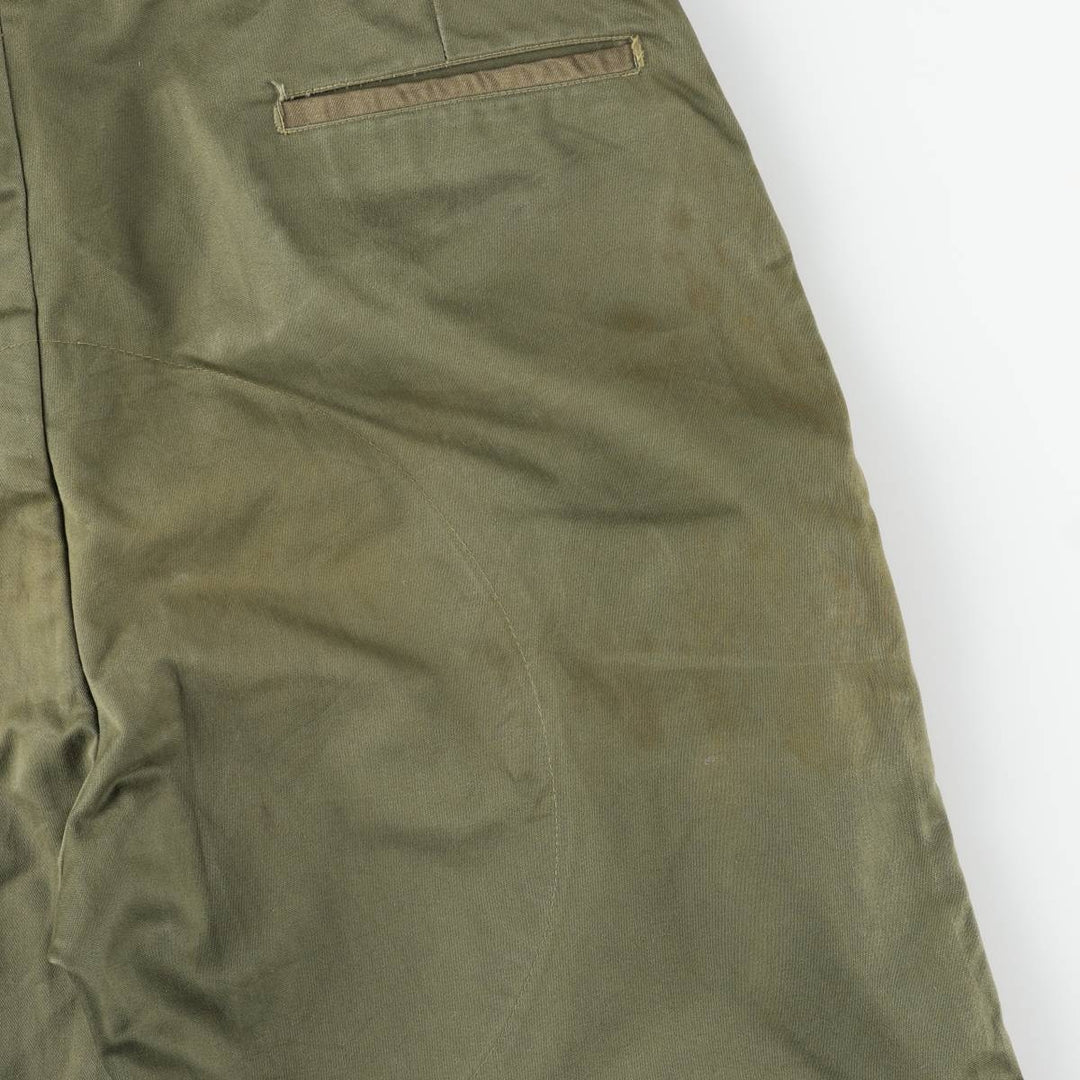 Big Size 1960s-era DUKS BAC Montana Cloth Hunting Pants, Men's W41 (approx.), Vintage unclear Khaki type Vintage Second Hand