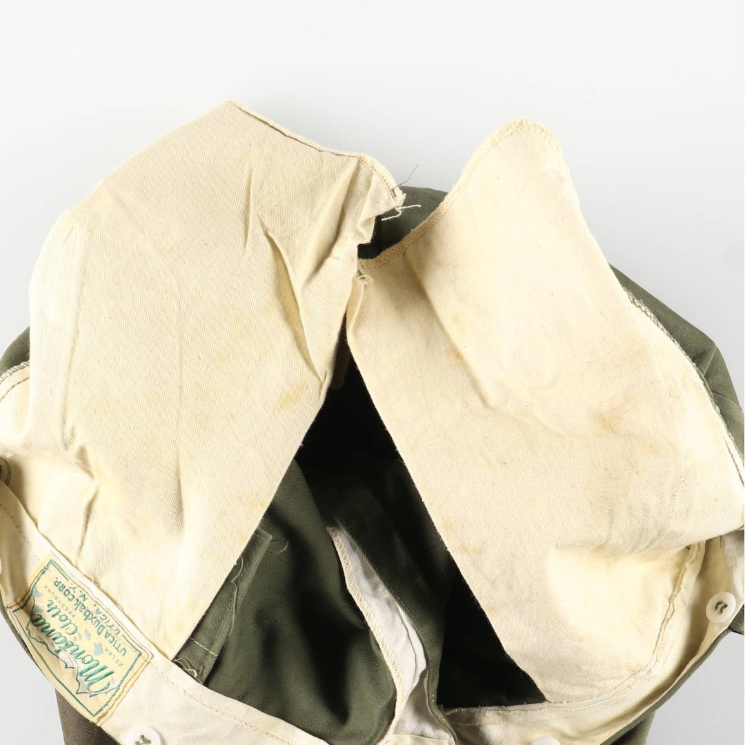 Big Size 1960s-era DUKS BAC Montana Cloth Hunting Pants, Men's W41 (approx.), Vintage unclear Khaki type Vintage Second Hand