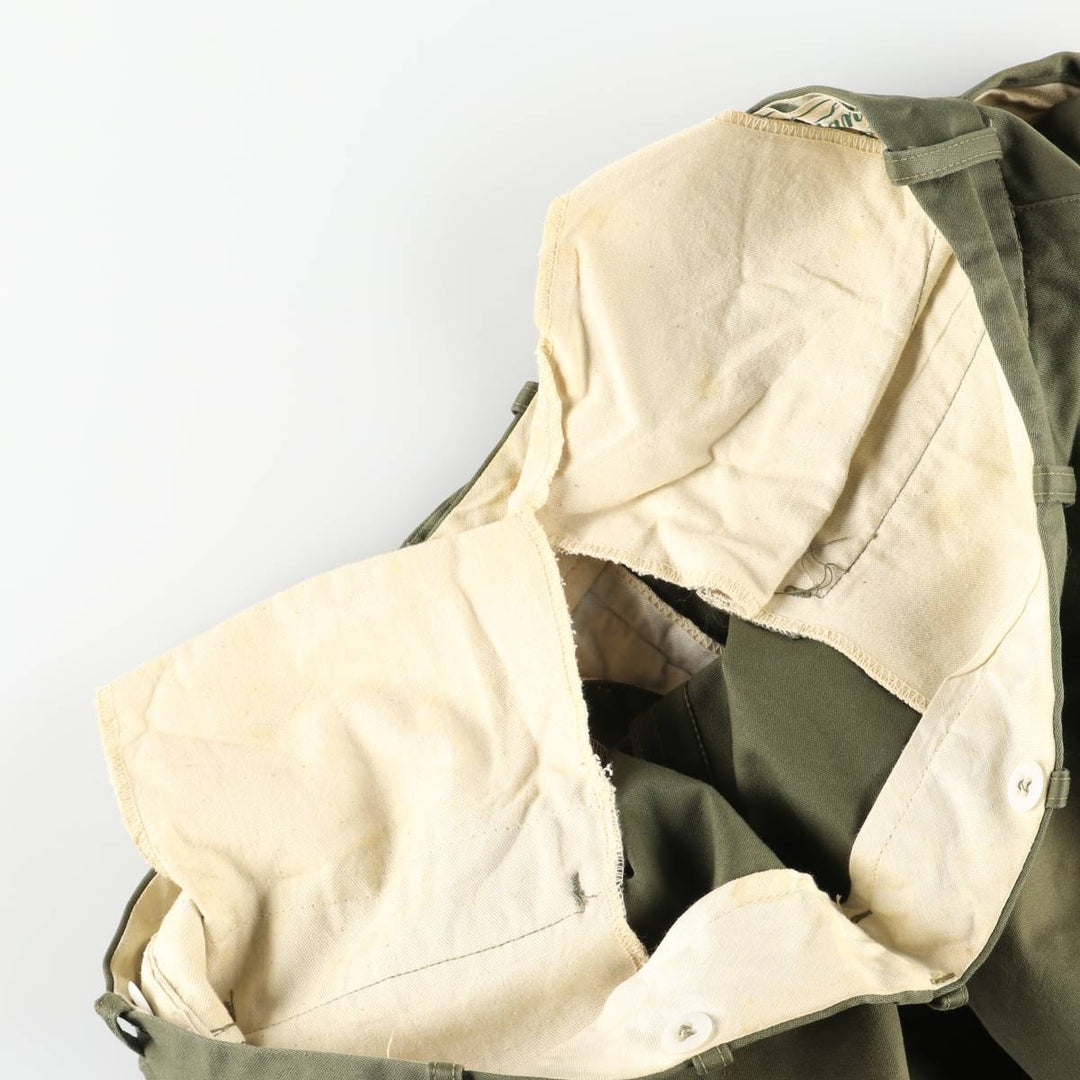 Big Size 1960s-era DUKS BAC Montana Cloth Hunting Pants, Men's W41 (approx.), Vintage unclear Khaki type Vintage Second Hand