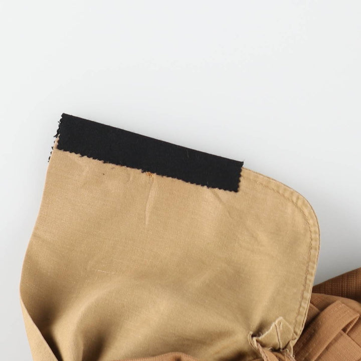 Men's slacks pants, size W33 unclear beige type brown Vintage Second Hand