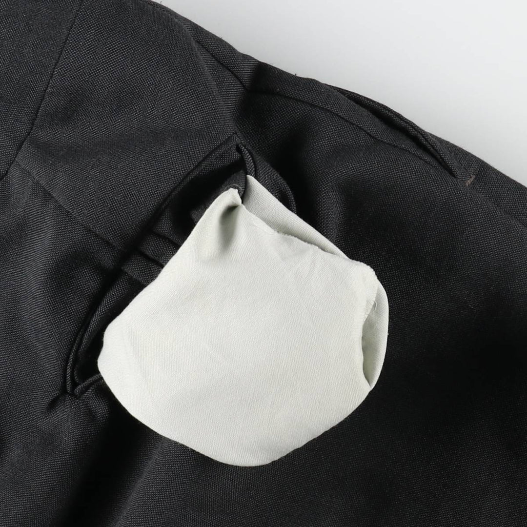 ~90'S One-tuck slacks pants, men's size W29 equivalent, vintage unclear gray type Vintage Second Hand